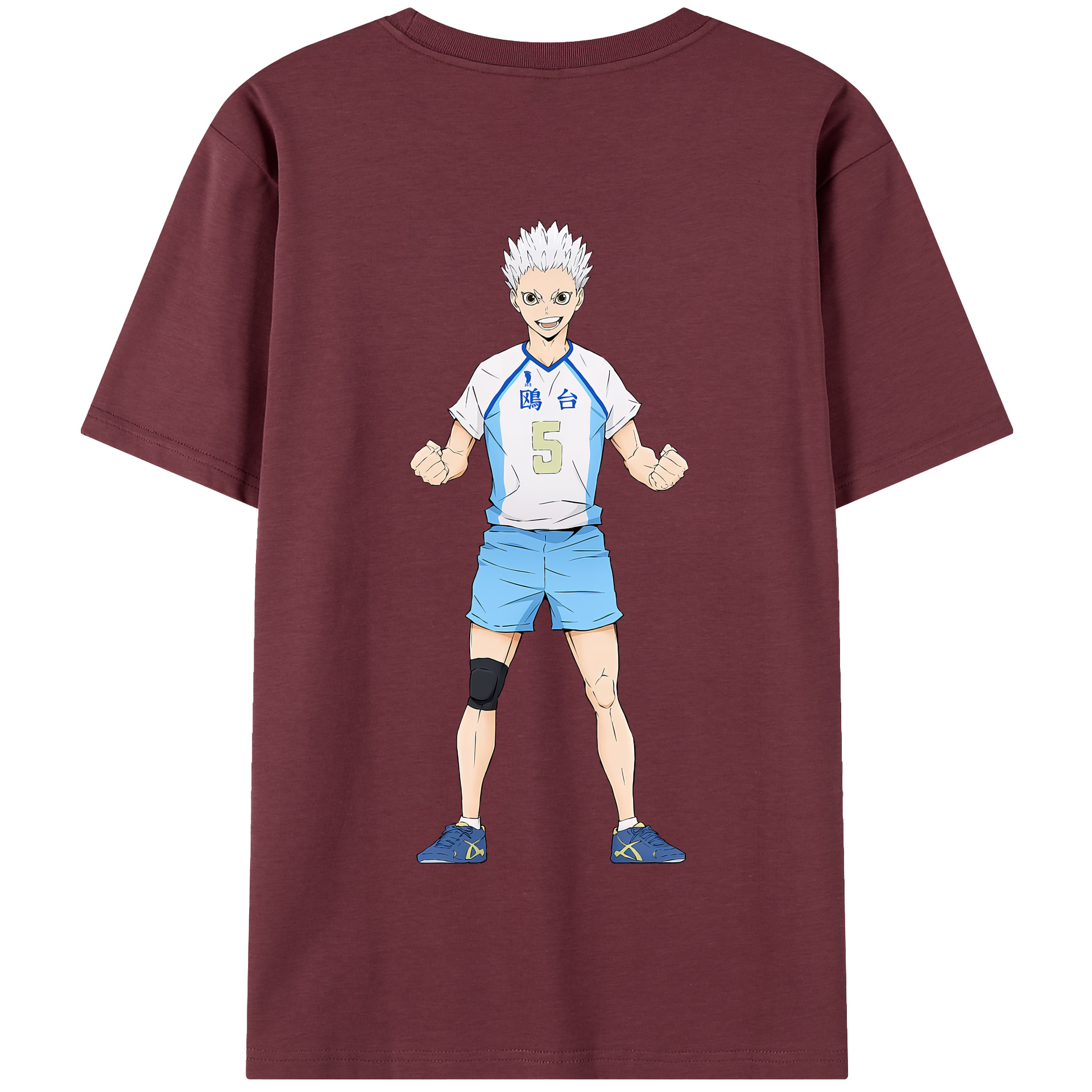 （画像用） ハイキュー!! Haikyu!! 綿100％半袖Tシャツ（背面プリント）